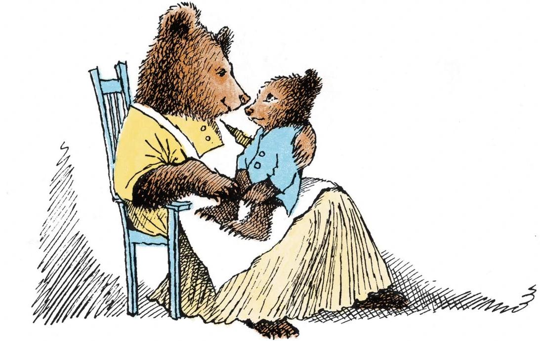 Il·lustració del petit ós